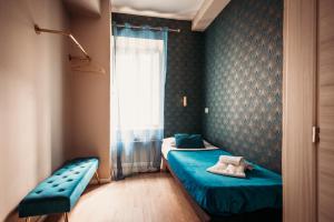 Postel nebo postele na pokoji v ubytování Hotel Domus Tiberina