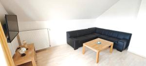 Posezení v ubytování Ferienwohnung Blome