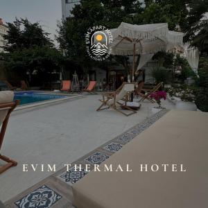 The swimming pool at or close to EVİM APART HOTEL