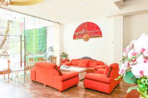 Posezení v ubytování H Flower Hotel Đà Lạt - An An Hotel cũ