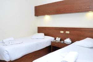 Voodi või voodid majutusasutuse Salma Hotel Cairo toas