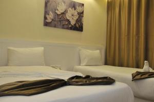 Voodi või voodid majutusasutuse Salma Hotel Cairo toas