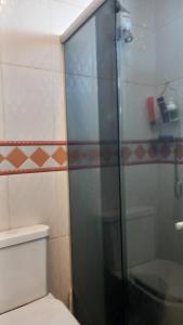 Ένα μπάνιο στο Apartamento