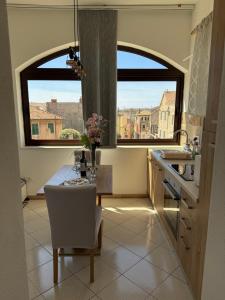 Ein Sitzbereich in der Unterkunft Apartment Batinica