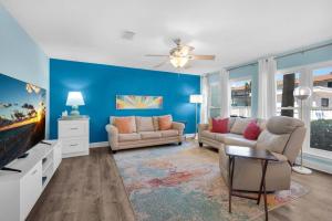 Et tv og/eller underholdning på Beachview 102 - Flaming Sunrise