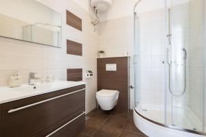 Koupelna v ubytování Rooms Supreme Spalato