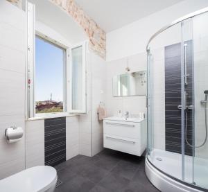 Koupelna v ubytování Rooms Supreme Spalato