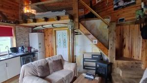 Kuchyň nebo kuchyňský kout v ubytování "The Den" Belmullet