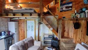 Kuchyň nebo kuchyňský kout v ubytování "The Den" Belmullet