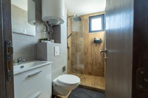 Koupelna v ubytování LuFi Apartment, Kopaonik, Serbia + 16 fotografií