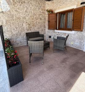 Ein Sitzbereich in der Unterkunft Apartment Batinica