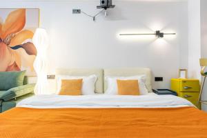 Voodi või voodid majutusasutuse Huafu Riverview B&B toas