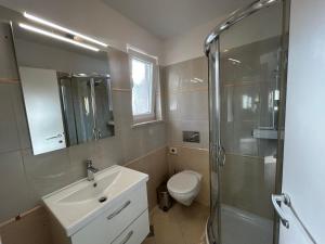Kúpeľňa v ubytovaní Villa Istriana