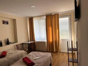 Letto o letti in una camera di Hotel-GVALA