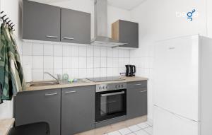 Η κουζίνα ή μικρή κουζίνα στο BEGE APARTMENTS SmallGroupStay