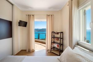Ένα ή περισσότερα κρεβάτια σε δωμάτιο στο Villa Vosalia +48 φωτογραφίες