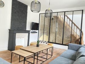 Posezení v ubytování Maison de vacances insolite - 1-6 pers à Guérande