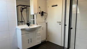 Ένα μπάνιο στο Hansa Apartments Hamburg +40 φωτογραφίες