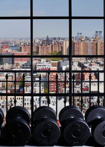 Cảnh New York hoặc tầm nhìn thành phố từ khách sạn