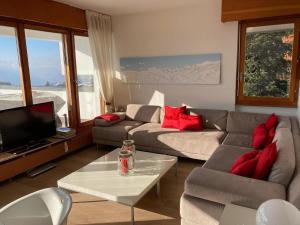 Posezení v ubytování 2 BR-App-Breathtaking view with big Balcony