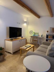 TV a/nebo společenská místnost v ubytování A Casa del Console apartment