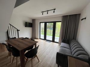Χώρος καθιστικού στο Apartamenty JAMAR