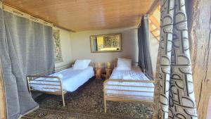 Katil atau katil-katil dalam bilik di Gîte Domaine Rey +36 gambar