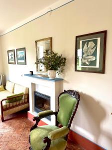 Posezení v ubytování Villa Corti Lakeview