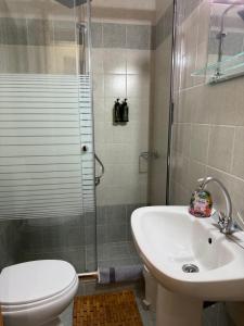 Kúpeľňa v ubytovaní Xylino Chalet