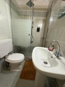 Kúpeľňa v ubytovaní Xylino Chalet