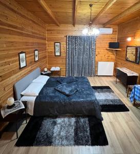 Posteľ alebo postele v izbe v ubytovaní Xylino Chalet