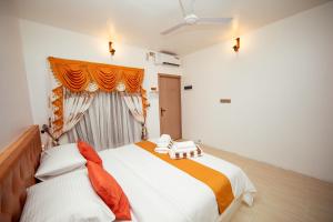 Uma cama ou camas num quarto em Velana Vibes at Mathiveri
