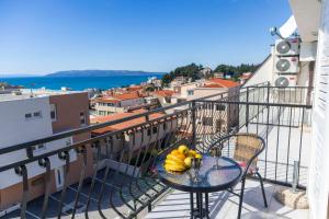 Balkón alebo terasa v ubytovaní Apartments Julijana