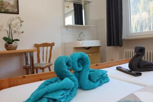 トートモースにあるDZ Schwarzwaldzauber mit gem. Kücheのタオル2枚