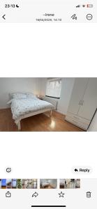 a picture of a room with a bed at 10A Saint Marys Road in London