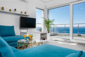 Et tv og/eller underholdning på Villa Pape Podgora + 65 billeder