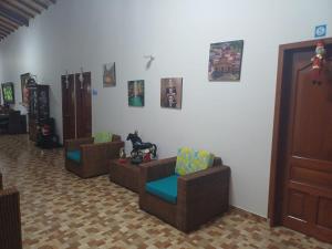 Posezení v ubytování Hospedaje Casona Villa Alicia