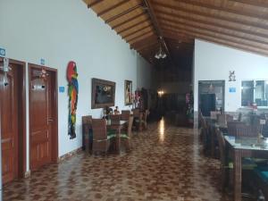 Restaurace v ubytování Hospedaje Casona Villa Alicia