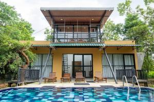 Bazén v ubytování Kalandaka Villas Anuradhapura nebo v jeho okolí + 9 fotografií