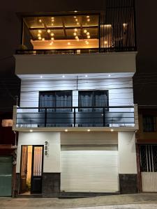 Budova, kde se aparthotel nachází