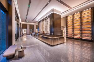 Χώρος καθιστικού στο Crystal Orange Shanghai Lujiazui Financial Center Hotel