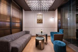 Χώρος καθιστικού στο Crystal Orange Shanghai Lujiazui Financial Center Hotel