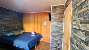 Postel nebo postele na pokoji v ubytování Hostal Santa Fe