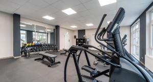 Fitness centrum a/nebo fitness zařízení v ubytování PLAZA INN Karlsruhe Nord