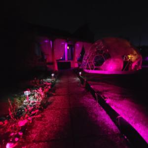 Vonkajšia záhrada v ubytovaní Balnéo, sauna et de nombreuses surprises
