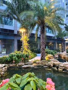 Taman di luar Leng Ecopark Vangogh Hideaway
