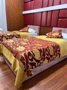 Katil atau katil-katil dalam bilik di Hotel Durham