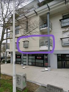 Bygningen som lejligheden ligger i