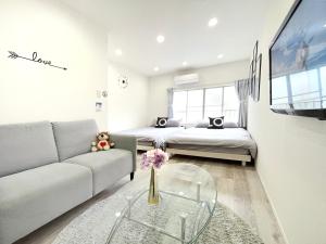 Posezení v ubytování guesthouse Nakatsu