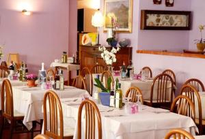 Restaurace v ubytování Albergo Rossella